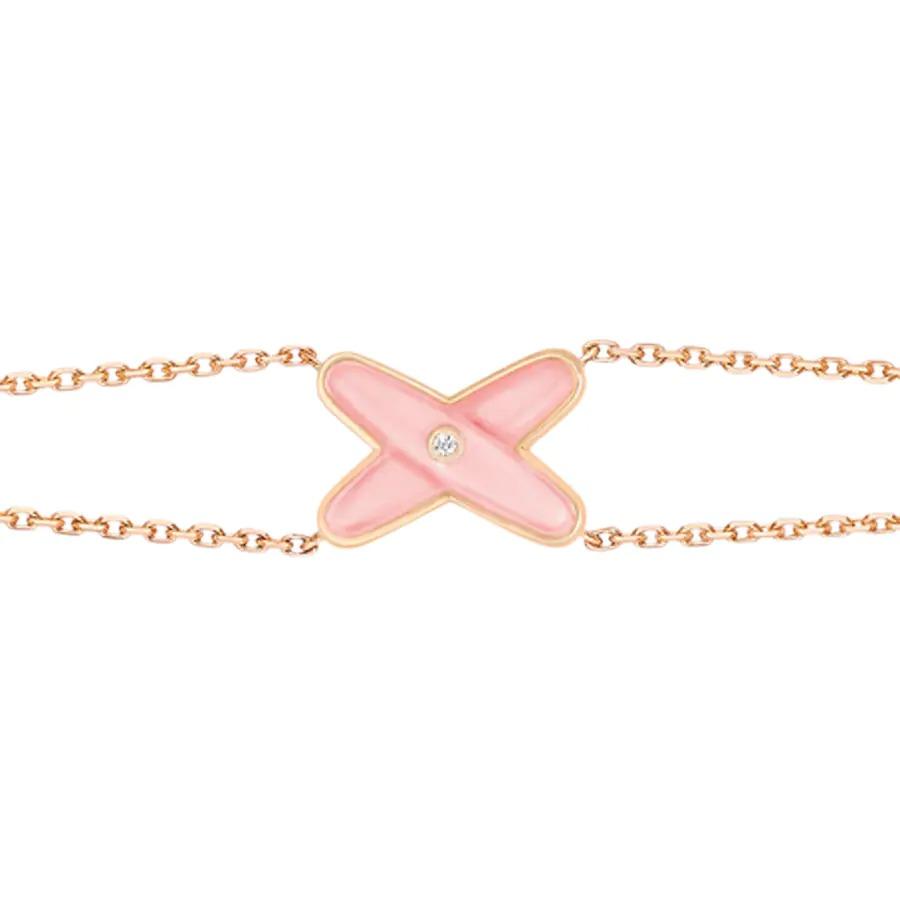 [Luxery]JEUX BRACELET PINK MOP PINK GOLD 1 DIAMOND