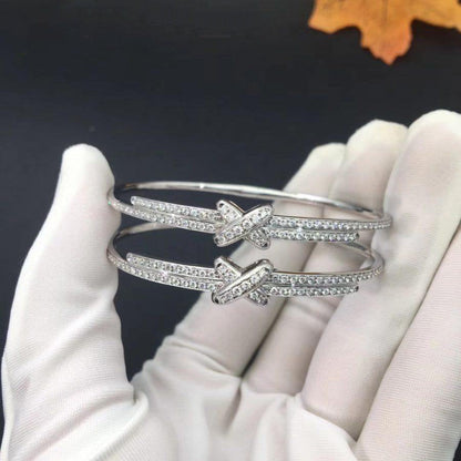[Luxery]JEUX DE BRACELET DIAMONDS SILVER