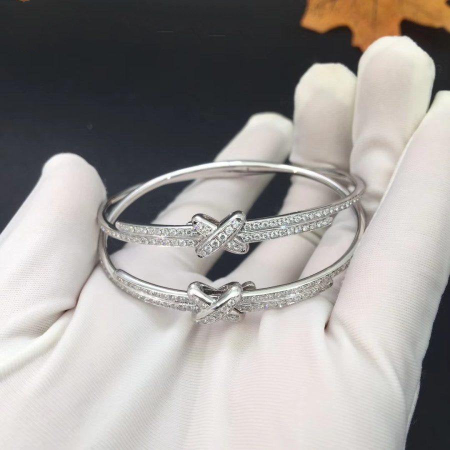 [Luxery]JEUX DE BRACELET DIAMONDS SILVER
