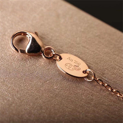 [Luxery]Hollow Design Four-Leaf Clover Flower Shape Ring
