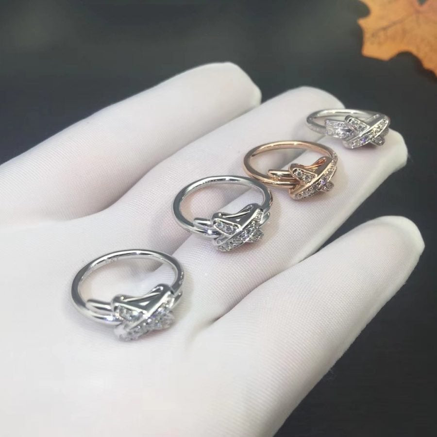 [Luxery]JEUX DE SILVER DIAMOND RING
