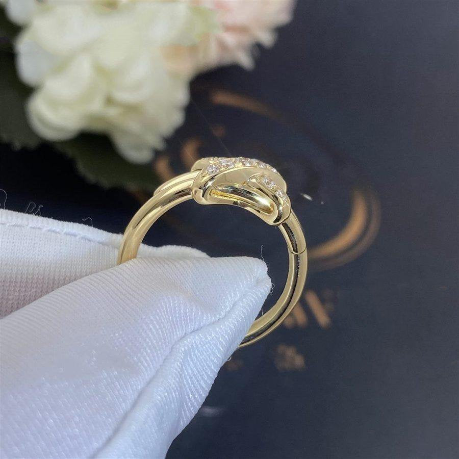 [Luxery]JEUX DE GOLD DIAMOND RING
