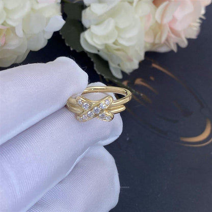 [Luxery]JEUX DE GOLD DIAMOND RING