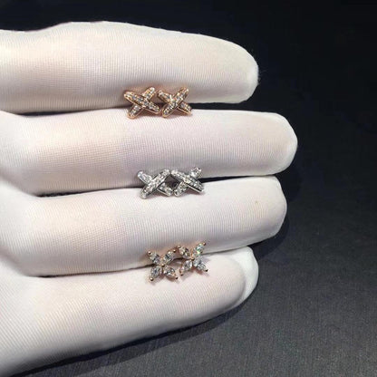 [Luxery]JEUX DE DIAMOND EARRINGS