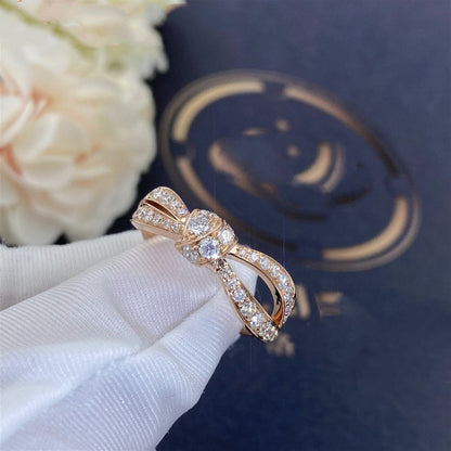 [Luxery]LIENS PINK GOLD DIAMOND RING
