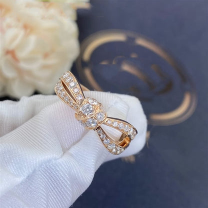[Luxery]LIENS PINK GOLD DIAMOND RING