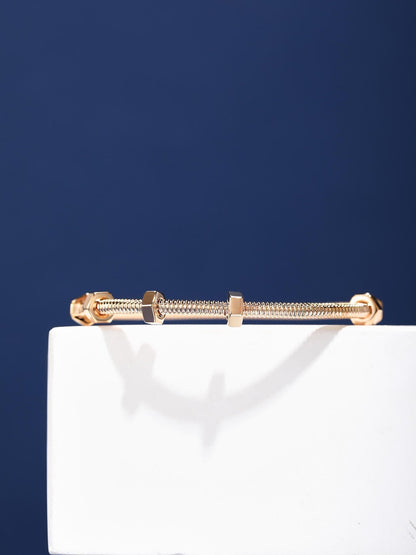 [Luxery jewelrys]CT THREADED BRACELET
