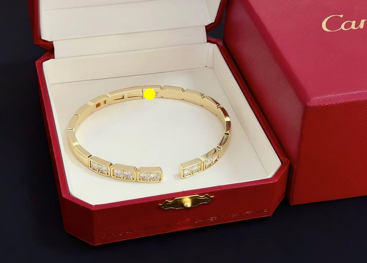 [⭐Luxusschmuck] LOVE DIAMOND OPEN ARMBAND