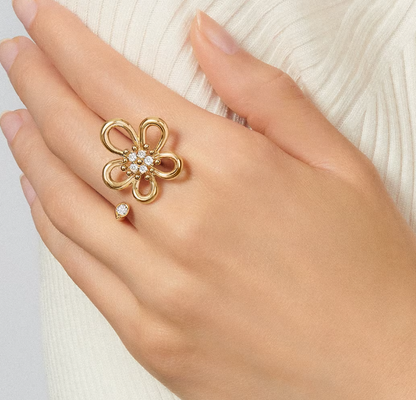 [⭐Luxus]Flowerlace Zwischenring