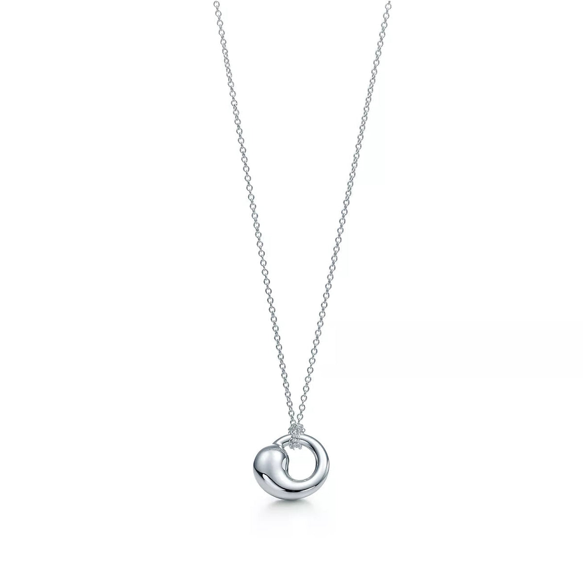 [⭐Luxery Jewels]SNAIL PEDANT SILVER NECKLACE