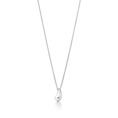 [⭐Luxery Jewels]ELSA PERETTI TEARDROP-ANHÄNGER STERLINGSILBER-HALSKETTE