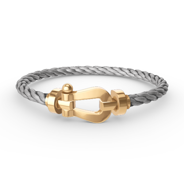 [Luxery]FORCE LARGE HORSESHOE NO DIAMOND BRACELET GOLD