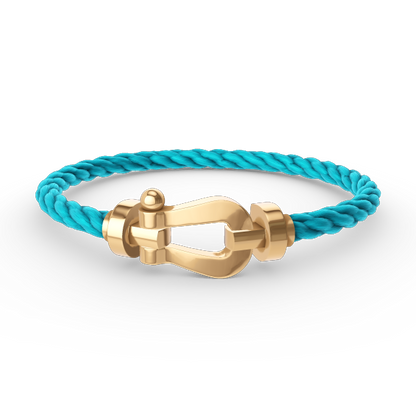 [Luxery]FORCE LARGE HORSESHOE NO DIAMOND BRACELET GOLD