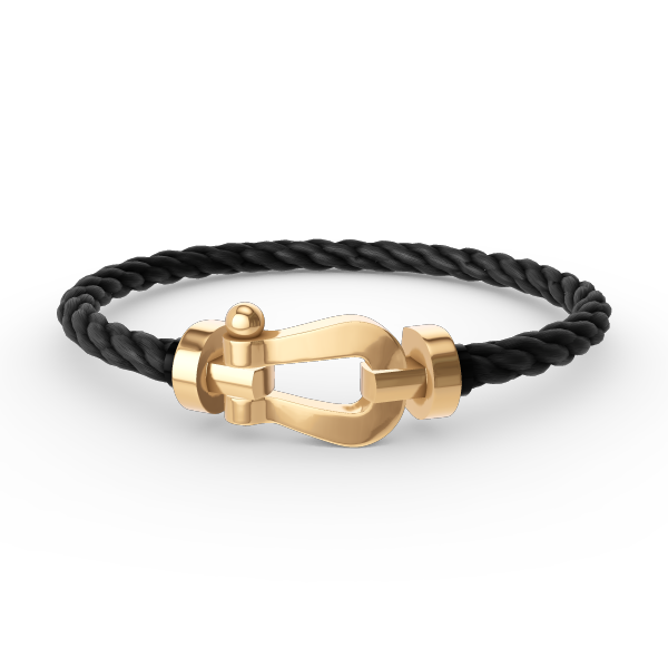 [Luxery]FORCE LARGE HORSESHOE NO DIAMOND BRACELET GOLD