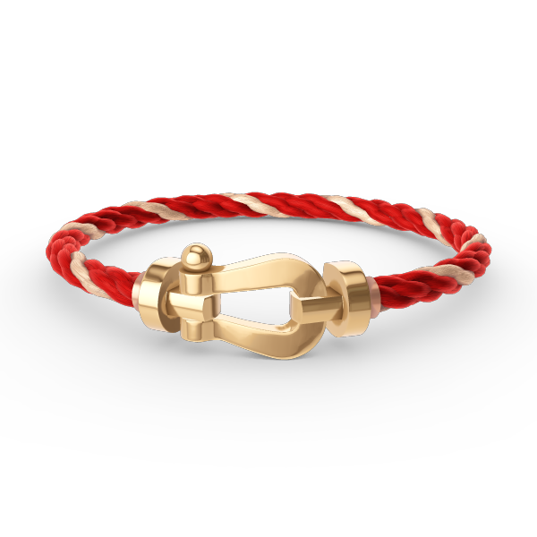 [Luxery]FORCE LARGE HORSESHOE NO DIAMOND BRACELET GOLD