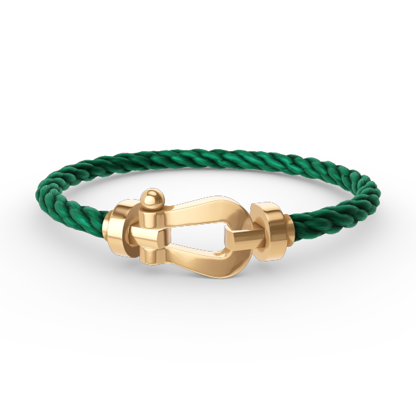 [Luxery]FORCE LARGE HORSESHOE NO DIAMOND BRACELET GOLD