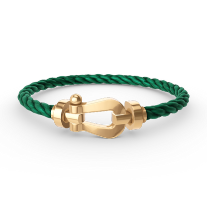 [Luxery]FORCE LARGE HORSESHOE NO DIAMOND BRACELET GOLD