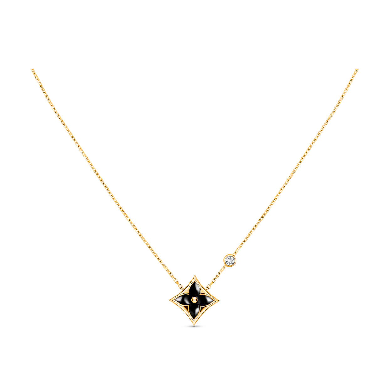 [Luxery]STAR BLACK MOP NECKLACE