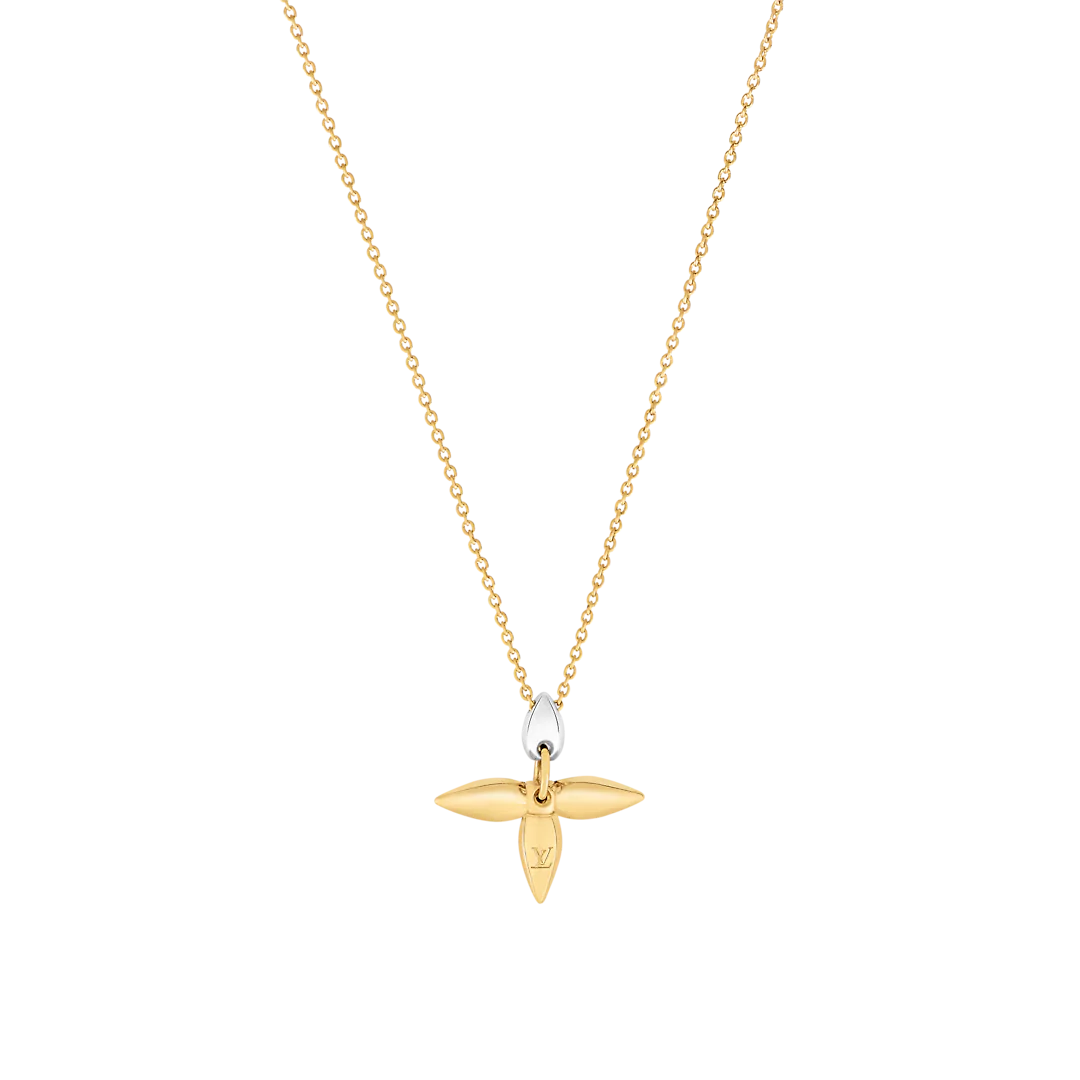 [Luxery]LOUISETTE PEDANT GOLD NECKLACE