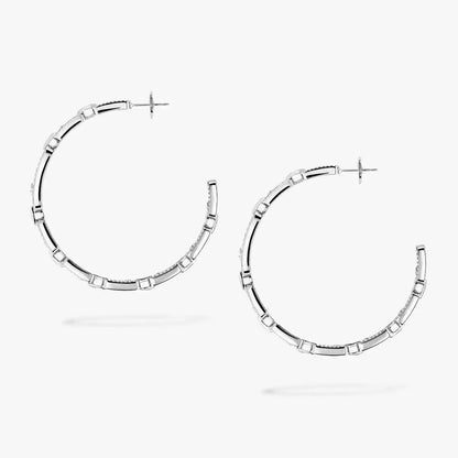 [[⭐Luxery]Move Link Diamant-Creolen