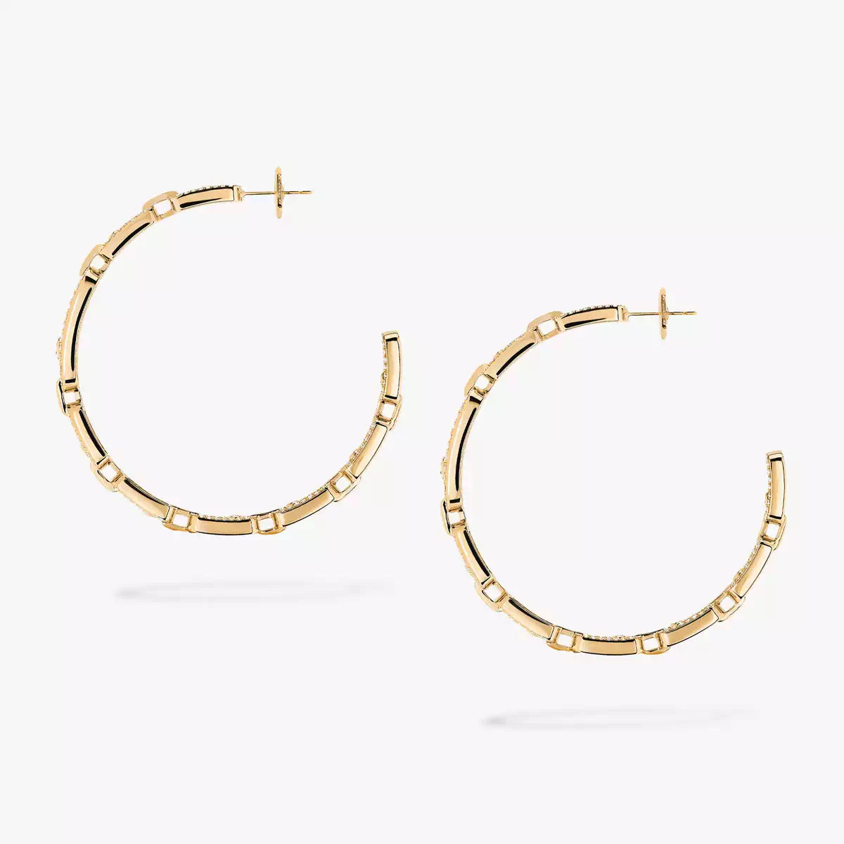 [[⭐Luxery]Move Link Diamant-Creolen