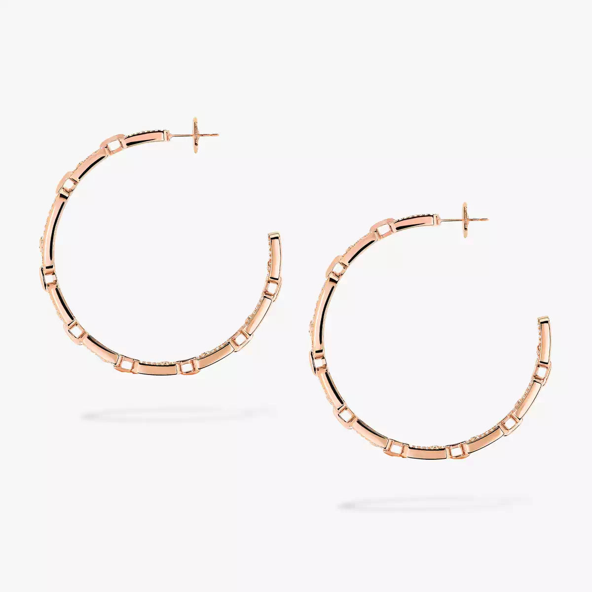 [[⭐Luxery]Move Link Diamant-Creolen