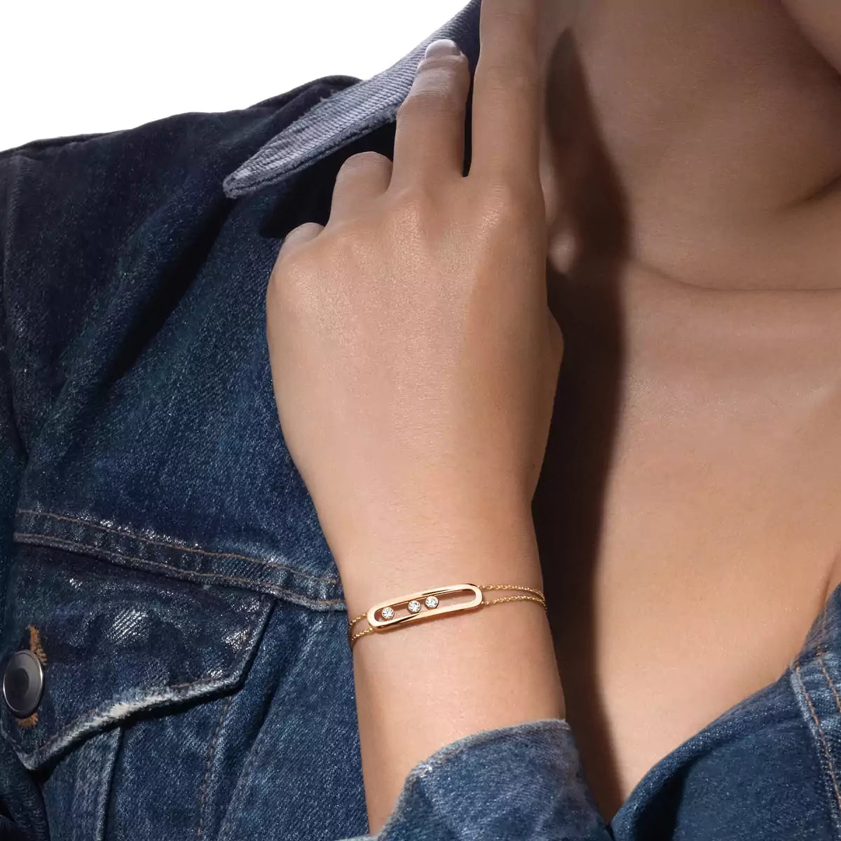 [Luxery]Demo Eye Diamond Bracelet