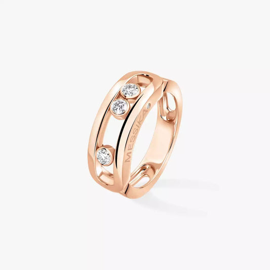 [Luxery] MoveGold Diamond Ring