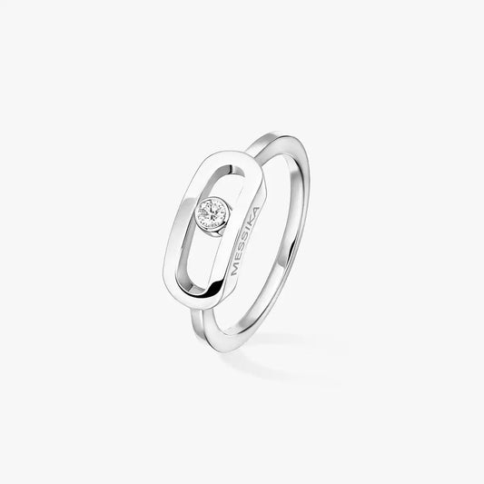 [Luxery]Move Uno Diamond Ring in Gold