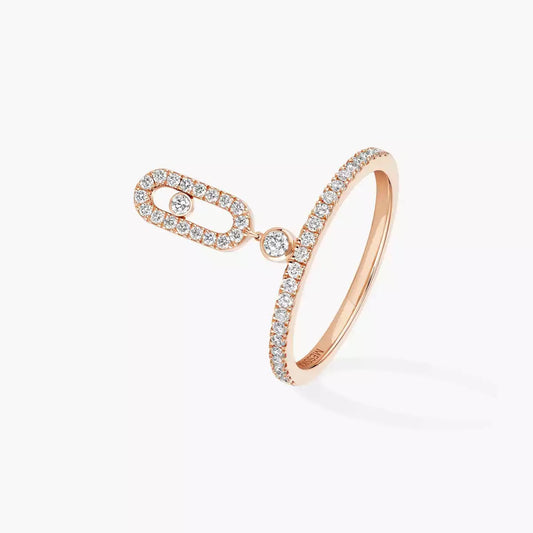 [Luxery]Move Uno Diamond Ring