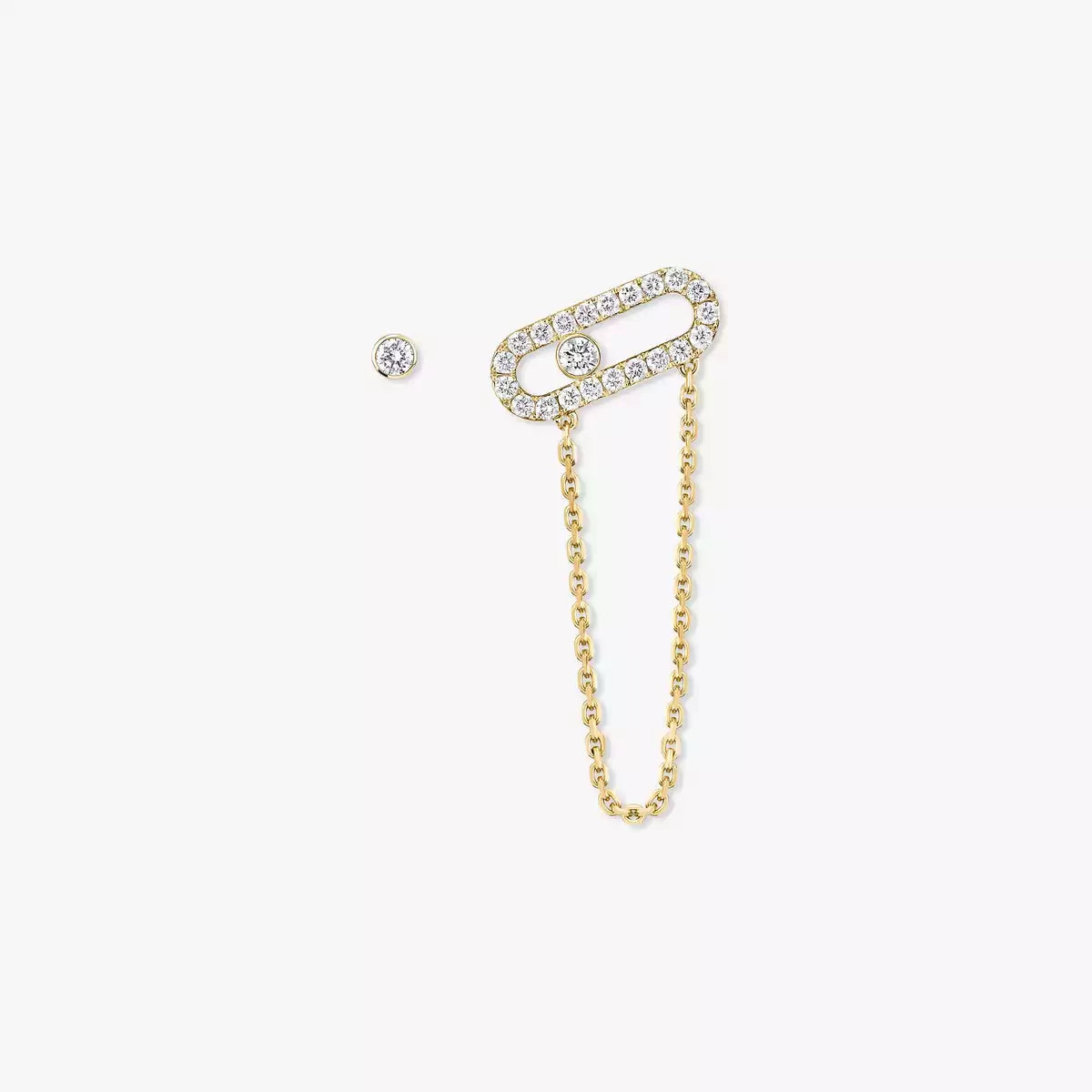 [⭐Luxery]Move Uno Diamond Earrings