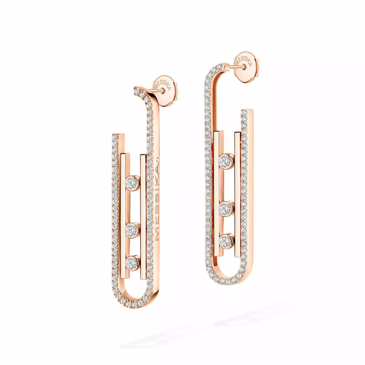 [Luxery]Diamond Pendant Earrings Move 10Th