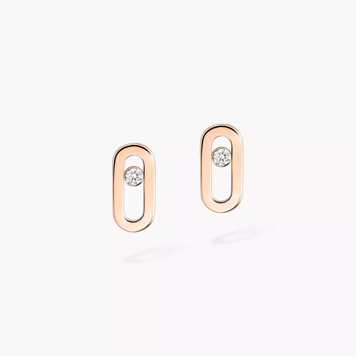 [Luxery]Move Uno Diamond Stud Earrings