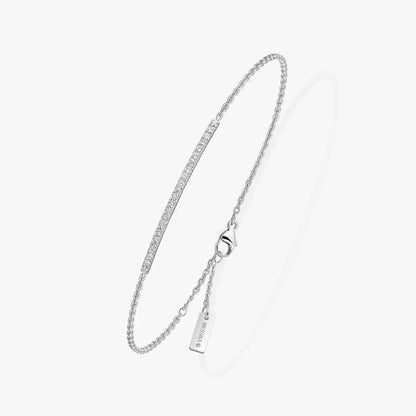 [Luxery]Diamond Thin Bangle 0.15ct My Twin Toi & Moi