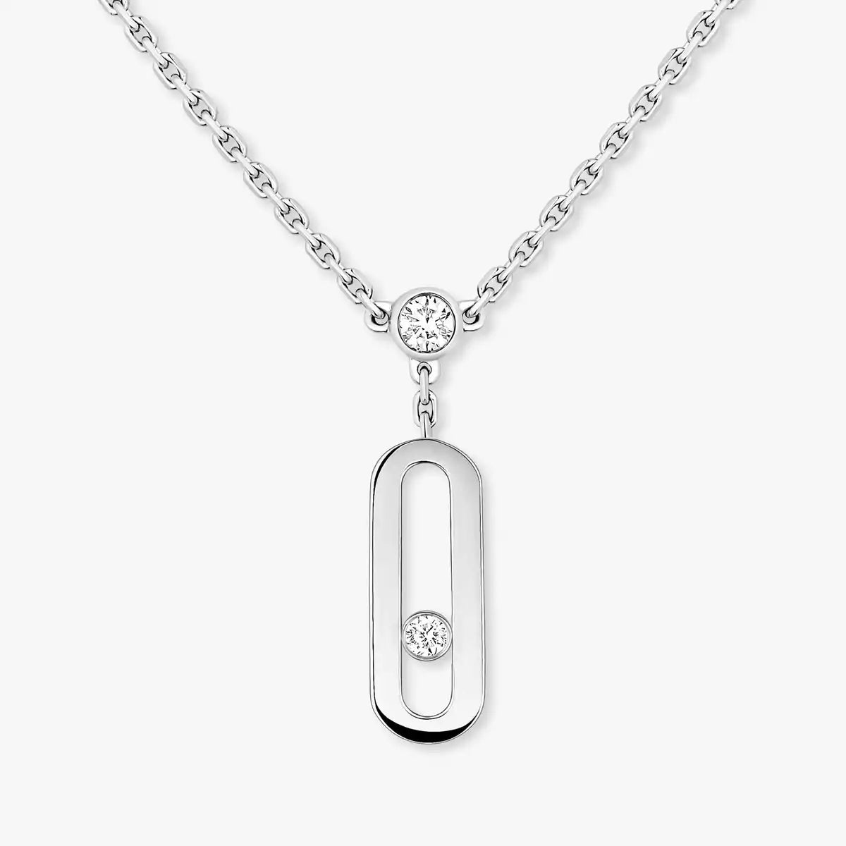 [⭐Luxery] Move Uno Diamond Necklace