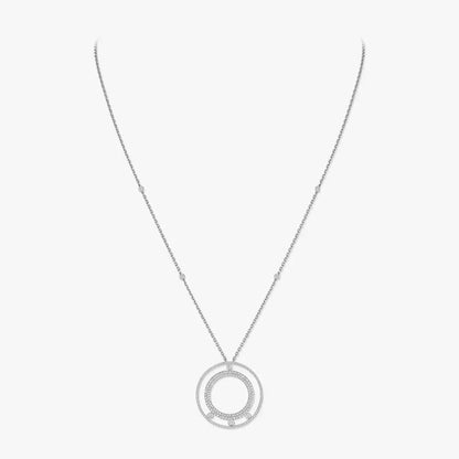[⭐Luxery]Move Romane langes Diamant-Collier mit Pavé-Fassung