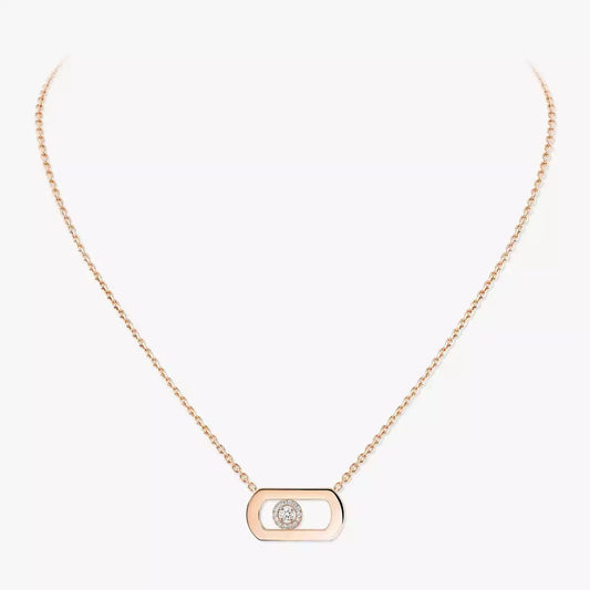 [Luxery]So Move Diamond Necklace in Gold