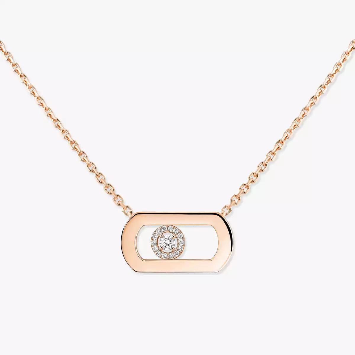 [Luxery]So Move Diamond Necklace in Gold