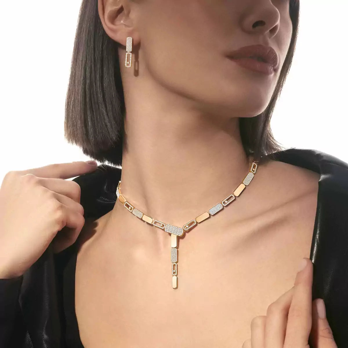 [⭐Luxery]Imperial Move SM Diamond Earrings