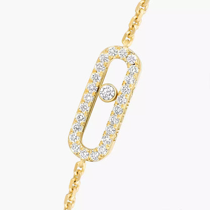 [Luxery]Move Uno Diamond Bracelet