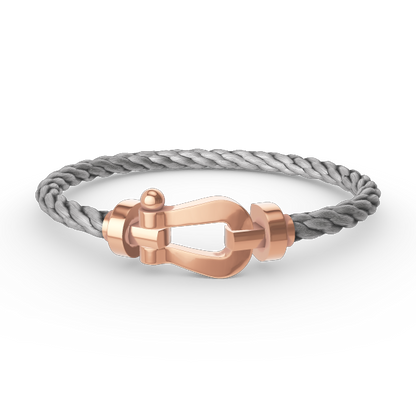 [Luxery]FORCE LARGE HORSESHOE NO DIAMOND BRACELET ROSE GOLD