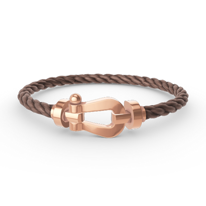 [Luxery]FORCE LARGE HORSESHOE NO DIAMOND BRACELET ROSE GOLD