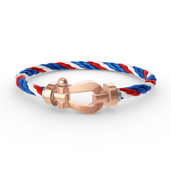[Luxery]FORCE LARGE HORSESHOE NO DIAMOND BRACELET ROSE GOLD