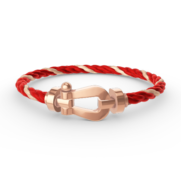 [Luxery]FORCE LARGE HORSESHOE NO DIAMOND BRACELET ROSE GOLD