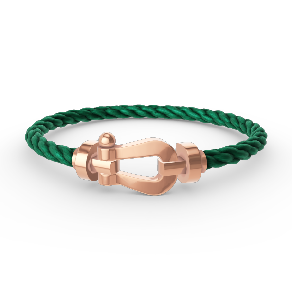 [Luxery]FORCE LARGE HORSESHOE NO DIAMOND BRACELET ROSE GOLD