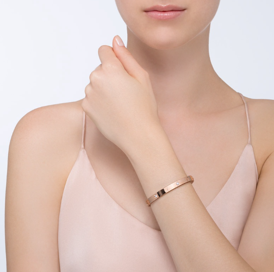 [Luxery]LOVE BRACELET 6.1MM 4 DIAMONDS