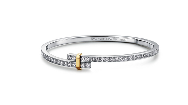 [⭐Luxery Jewels]EDGE DIAMOND GOLD SILVER BRACELET