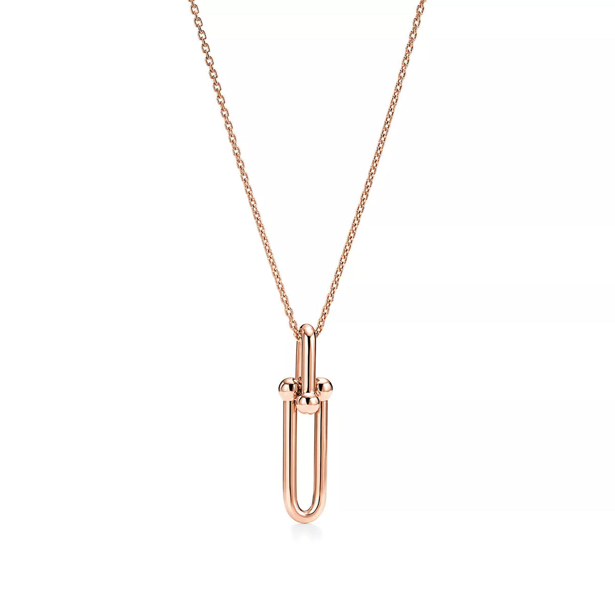 [⭐Luxery Jewels]HARDWEAR DOPPELGLIEDER-ANHÄNGERKETTE
