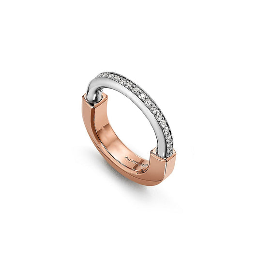 [⭐Luxery Jewels]LOCK DIAMOND RING