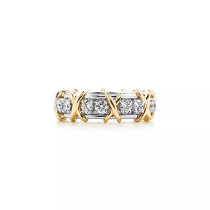 [⭐Luxery Jewels]SIXTEEN STONE RING GOLD